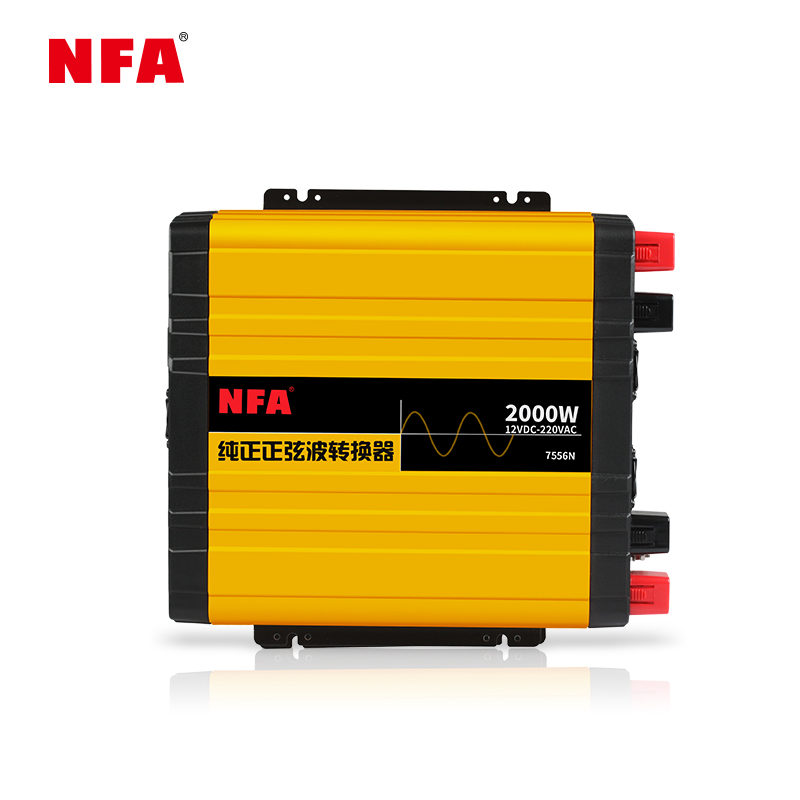 NFA纽福克斯车载纯正弦波逆变器12V/24转220V大功率房车家用改装 - 图0