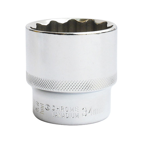 1/2梅花套筒12角套筒头大飞短套筒花键花型8-32mm套管头汽修工具 - 图3