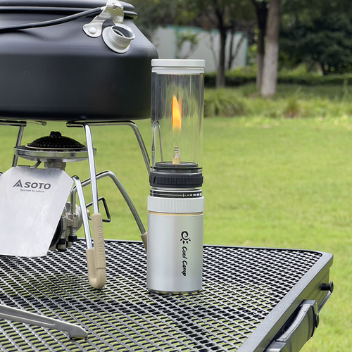 COOLCAMP户外露营燃气灯营地氛围灯小气罐蜡烛灯瓦斯灯野营照明灯 - 图0