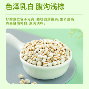 十月稻田薏仁米五谷杂粮煮粥粗粮苡仁米小薏米2斤真空装官方旗舰