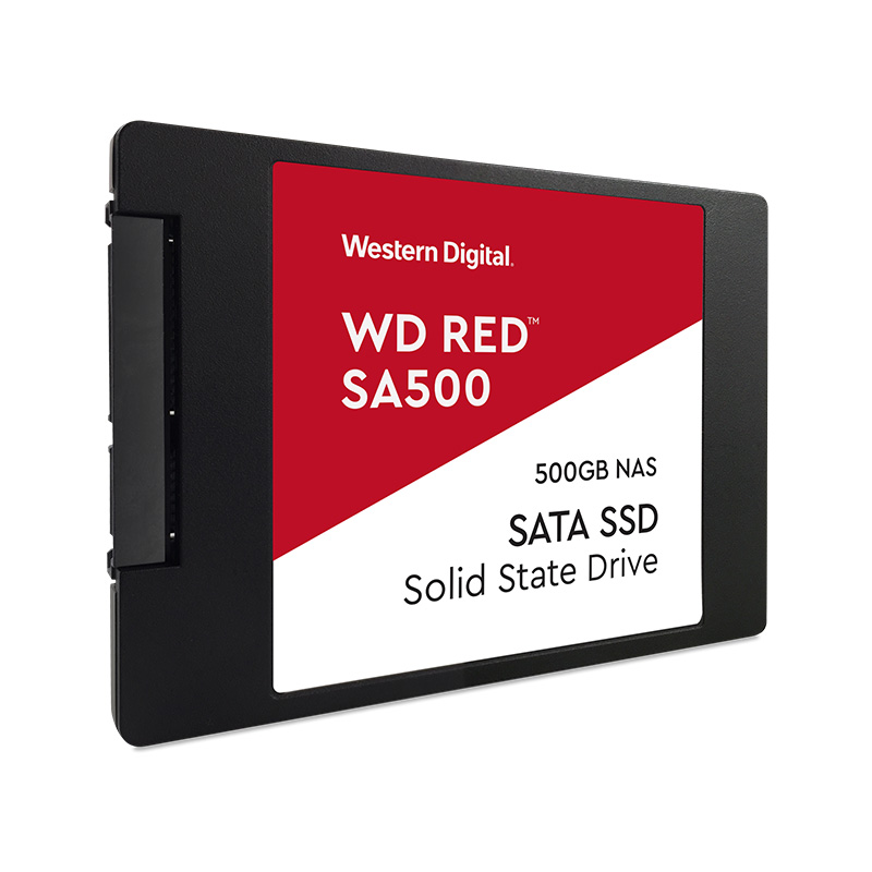 现货WD/西部数据SSD Red SA500G/1TB SATA NAS 500GB红盘固态硬盘-图3