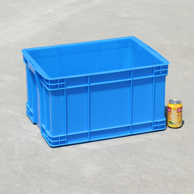 Thickened red, yellow and blue large turnover box storage box with lid