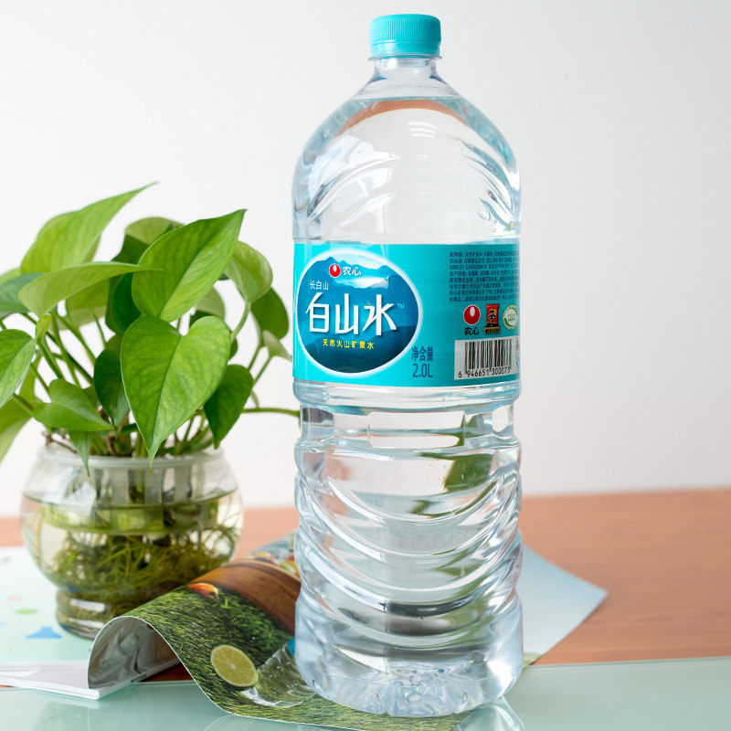 农心白山水矿泉水2l*6瓶整箱天然饮用纯净矿物质水泡茶泡奶粉煮饭_虎窝淘