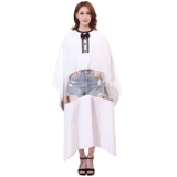 Высококлассная прозрачная галстук-бабочка для стрижки волос, накидка, делается под заказ