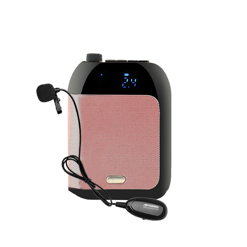 aporot9 2.4 g领夹小蜜蜂播放器 aporo影音扩音器