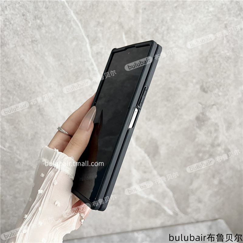 适用三星fold7手机壳zfold6硅胶软壳折叠屏zfold7保护套磁吸flod7铰链全包中轴超薄新款fold6磨砂透明外壳男 - 图1