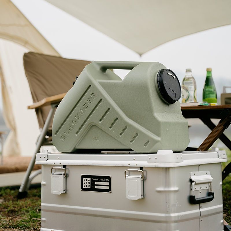 黑鹿青背储水罐便携野餐打水桶户外露营用品装备 - 图0