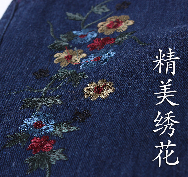 秋装中老年女裤妈妈裤子秋季长裤老年人裤子女松紧高腰牛仔裤春秋 秋装中老年女裤妈妈裤子秋季长裤老年人裤子女松紧高腰牛仔裤春秋