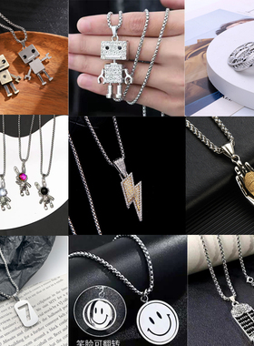2025年男女款小众短袖链长款项链