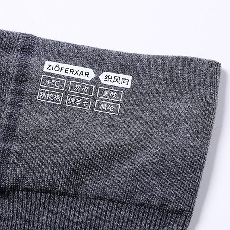 织风向三山裤1.02.0棉竖条打底裤女秋冬款高腰提臀收腹保暖连裤袜 - 图1