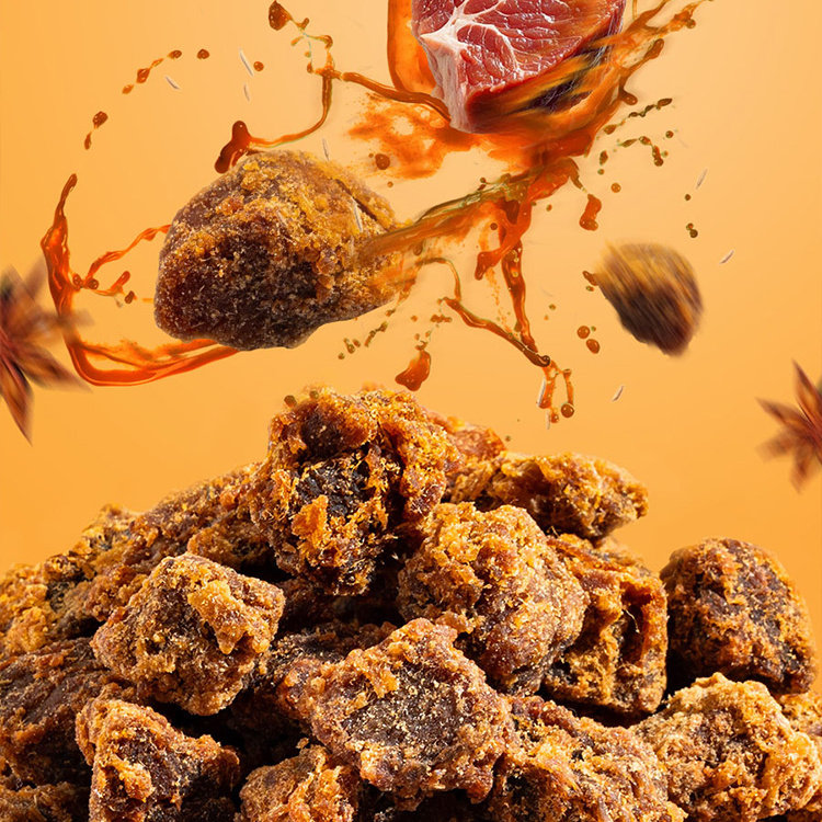 香港华园沙爹牛肉粒网红原切牛肉干特产五香牛肉粒罐装解馋小零食,淘宝优惠券,粉丝福利购,淘宝优惠卷