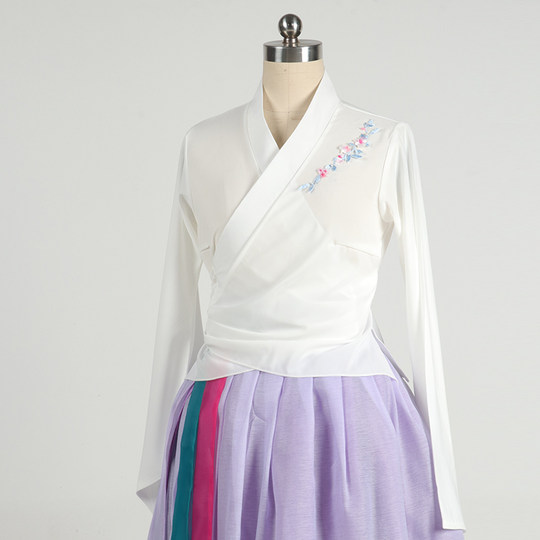 Wuyi Art Library Korean Dance Swing Skirt Korean Top