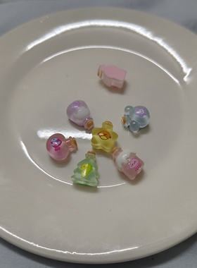 迷你树脂漂流瓶diy饰品配件