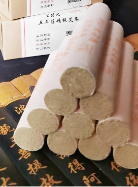 定制款／五年陈艾条／野生艾／手工艾条／艾柱／艾灸（6支装）