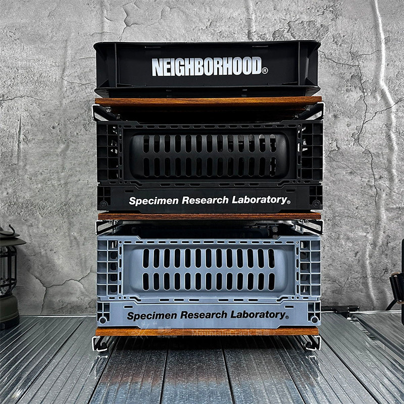 Neighborhood NBHD战术户外露营车载折叠塑料收纳储物框篮工业风,淘宝优惠券,粉丝福利购,淘宝优惠卷