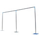 Stainless steel telescopic pole stage background wedding props