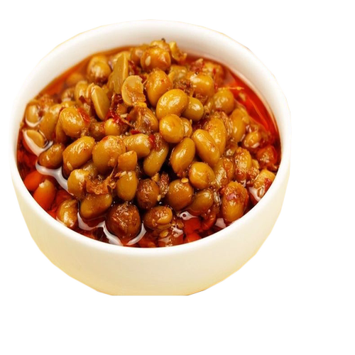 湖北特产 牛肉腊八豆 川湘大厨 山乡系黄豆酱料调味品 共3瓶包邮 - 图3