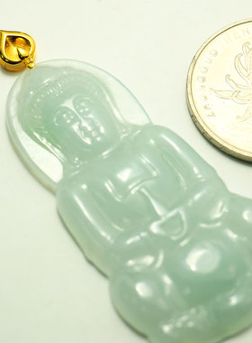 通体纯18K金扣头假一赔十