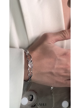 白月光手镯男女可调节大小百搭