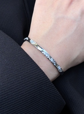 男女小众设计感手镯开口可调节