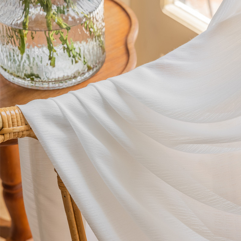 波纹 点睛加工定制窗帘透光不透人树皮纹理轻奢自然现代简约窗纱,淘宝优惠券,粉丝福利购,淘宝优惠卷