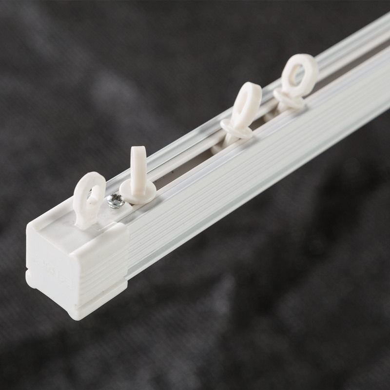 德裕轨道可测量安装纳米加厚铝合金静音窗帘杆滑轨道卧室客厅ZL20,淘宝优惠券,粉丝福利购,淘宝优惠卷