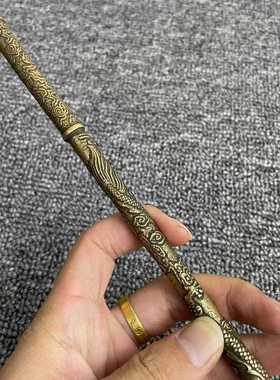 西游记周边如意金箍棒孙悟空孙行者金属摆件合金模型玩具桌面摆件