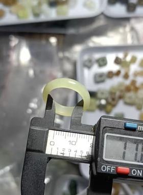 天然和田玉戒指女款玉石指环时尚百搭饰品礼物送女友闺蜜生日礼物