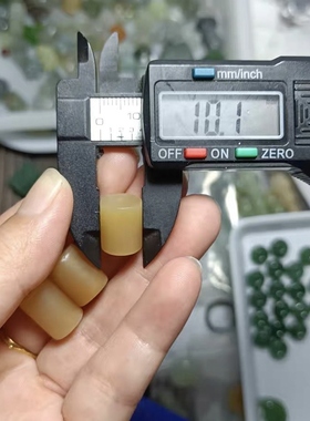 天然和田玉光面大桶珠卡10mm散珠子文玩配饰diy手串顶珠腰珠配珠