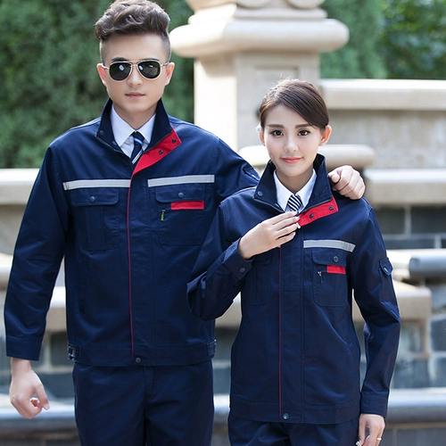 Рабочая одежда с длинной рабочей одеждой Установила индивидуальное ремонтное ремонт трудовой инженерная служба мужской и женской весной и осенни