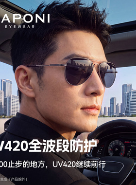 超轻钛架偏光变色开车专用驾驶镜