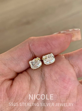 Nicole kitty 蝴蝶结冰花KT猫戒指S925银镀金轻奢小众设计感 甜美