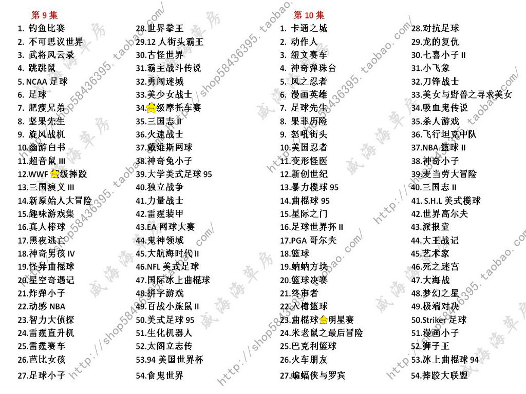 新天利游戏合集 2盘版 ROM合集需下载不是光盘 TL-S2000Ei 经典版 - 图2