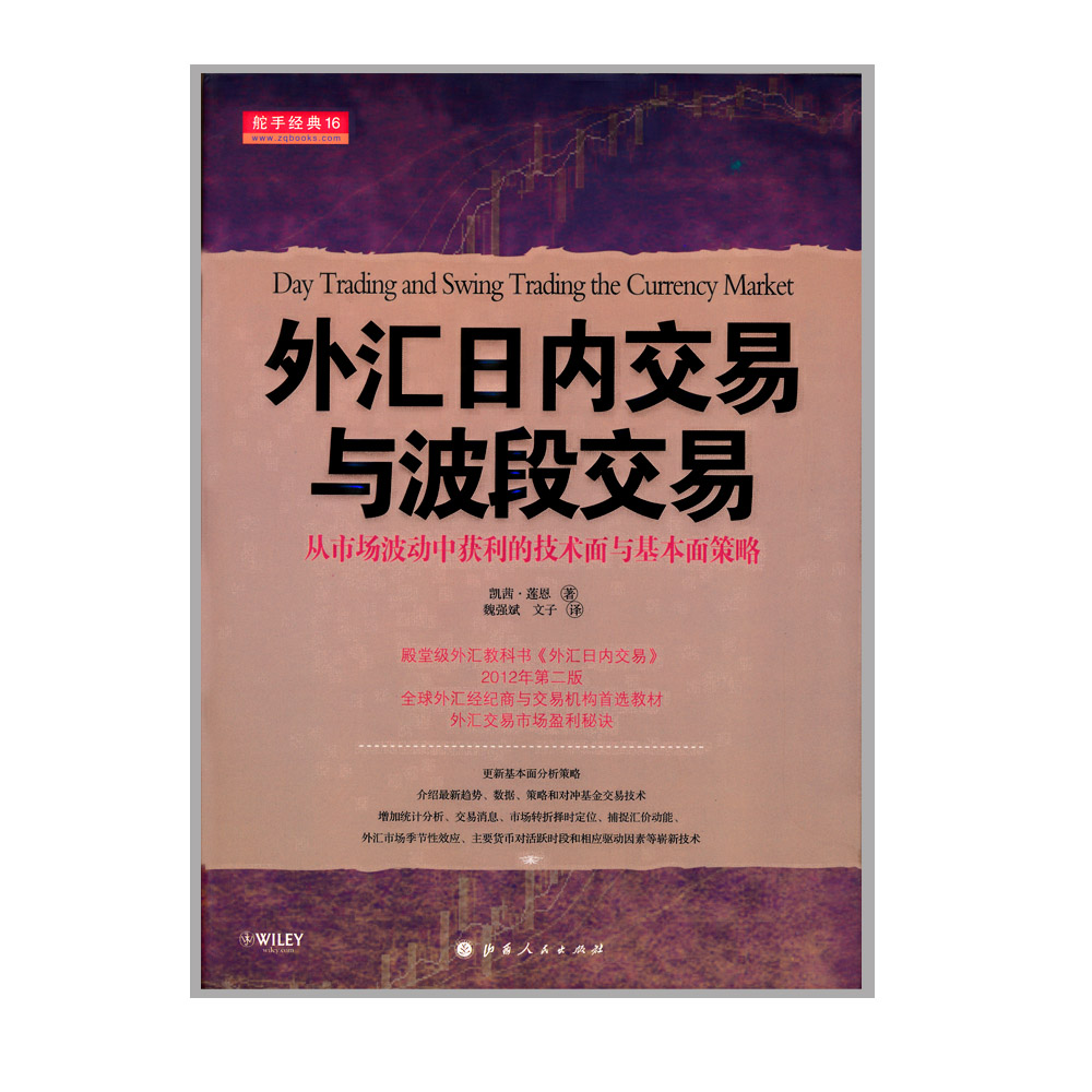 正版包邮 舵手经典16 外汇日内交易与波段交易 从市场波动中获利的技术面与基本面策略 外汇机构教材 外汇交易市场盈利秘诀 - 图0