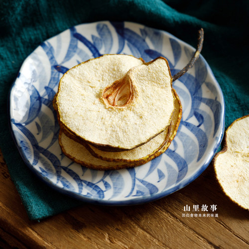 山里故事⊙河北赵县原味雪梨片雪梨干梨片150g【煮水煲汤】 - 图1