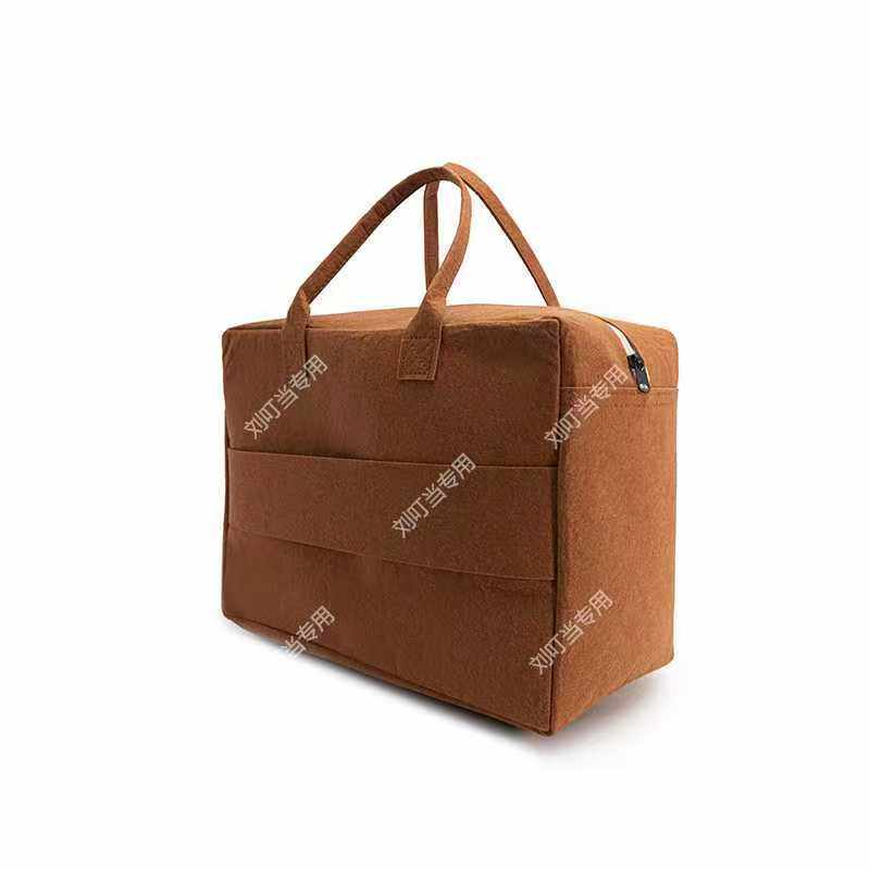 【刘叮当甄选】拍一发二可爱卡通毛毡包手提包可折叠可套杆手拎包,淘宝优惠券,粉丝福利购,淘宝优惠卷