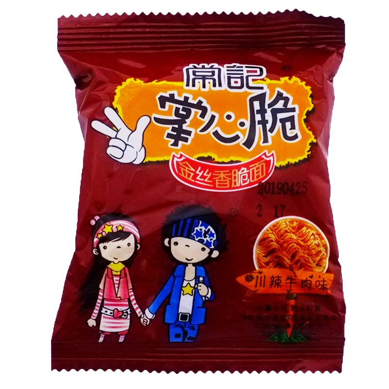 常记掌心脆干吃面50包整箱散装食品老式小吃8090后怀旧零食大礼包 - 图1