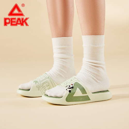 匹克态极拖鞋爱定客联名食铁兽国潮男女太极居家外穿运动沙滩凉鞋 - 图2