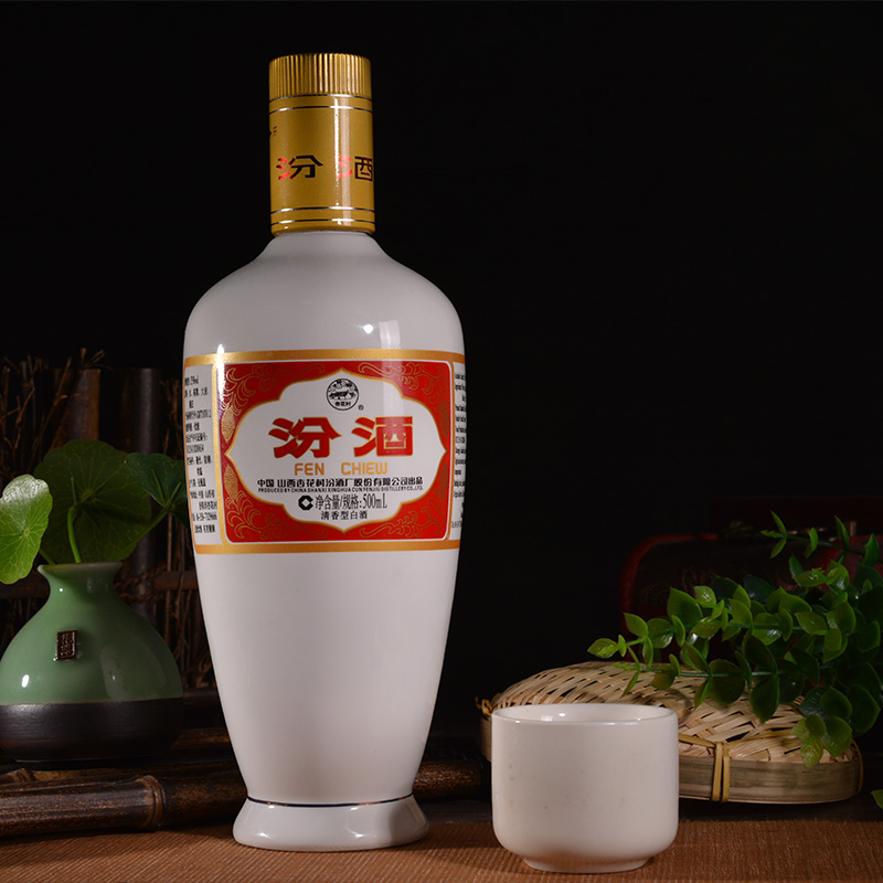 【官方正品】山西杏花村汾酒 53度汾酒500mL*6瓶盒装清香型国产酒-图1