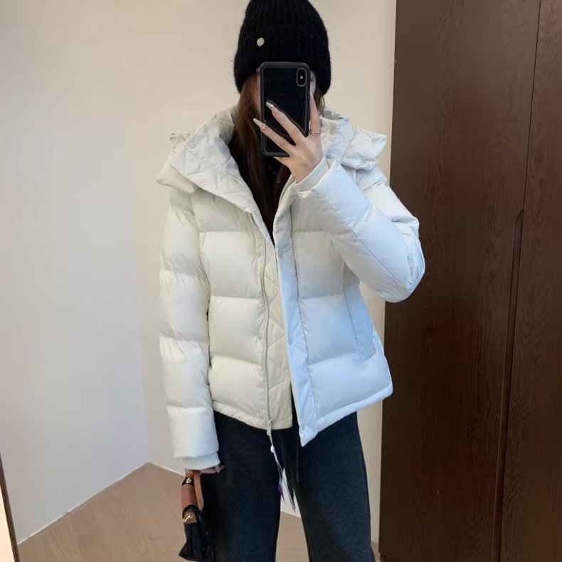 lulu鹅绒羽绒服女短款2025五格时尚可拆连帽收腰加厚保暖冬季外套,淘宝优惠券,粉丝福利购,淘宝优惠卷