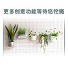 Round hole hole board hook accessories punching board supermarket shelf parts box pen holder storage bucket small jewelry hanging basket rack