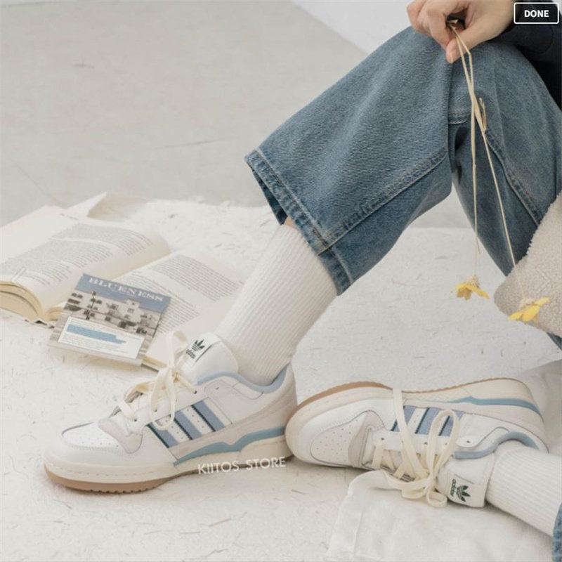 Adidas/阿迪达斯 三叶草 Forum Low CL 情侣百搭休闲板鞋 IG3964,淘宝优惠券,粉丝福利购,淘宝优惠卷