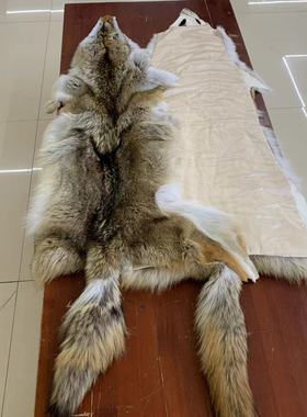 整只草原霸主装饰毯子天然本色