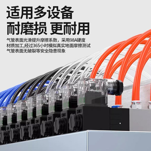 SMC气管PU管TU0425/0604/0805/1065/1208BU-100-20/B/R/C/Y 促销 - 图0