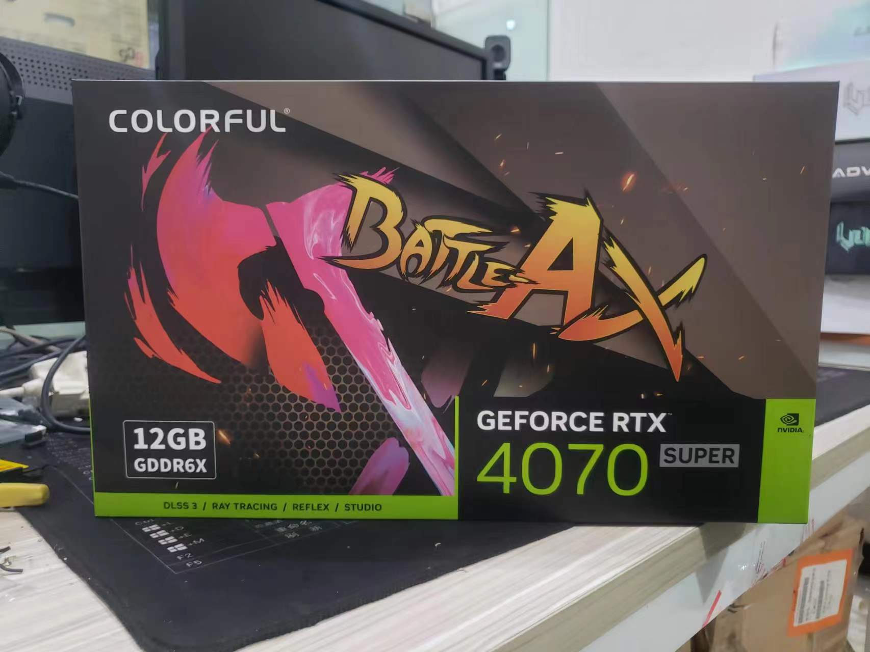 RTX4070Super七彩虹华硕超级雕魔鹰雪鹰火神魔龙瑷珈战斧ADOC显卡-图0