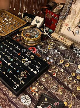 vintage复古中古打标耳环｜轻奢