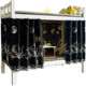 Dormitory blackout bed curtains for bunk beds for students