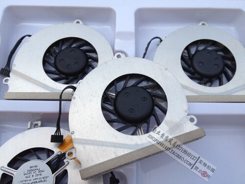 苹果 5V 0.37A 鼓风机涡轮改装专用风扇 5.7CM 厚度0.8CM - 图2