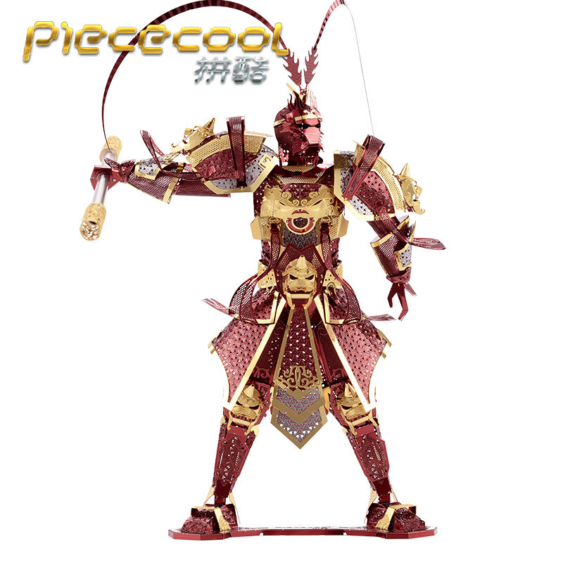拼酷美猴王拼插3d立体拼图模型玩具 piececool拼酷拼图/拼板