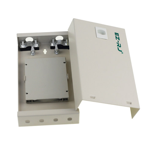 EZ-RJ4口ST FC光纤终端盒光纤盒光缆光端盒尾纤盒加厚1.0 - 图1